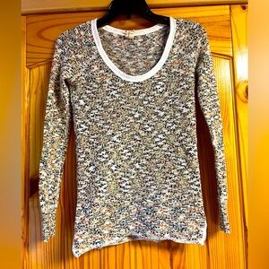 We The Free Multicolored Knit Long Sleeve